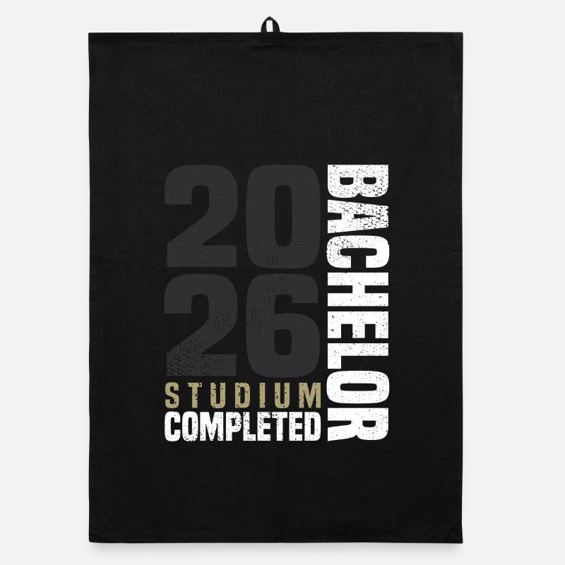 Bachelor Studium 2026 Organic Geschirrtuch