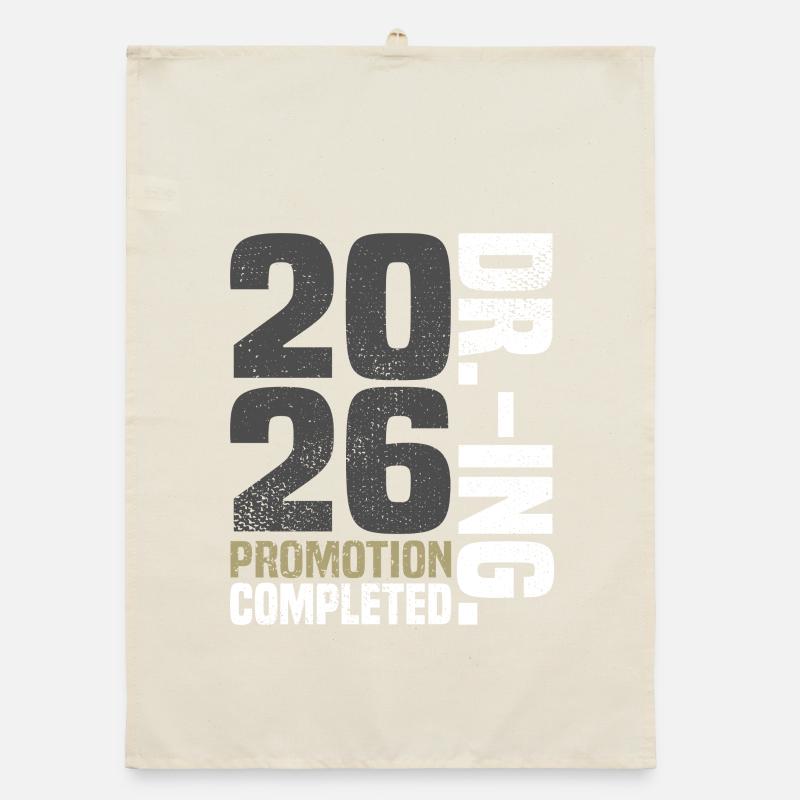 Dr. Ing. Promotion Completed Organic dish towel