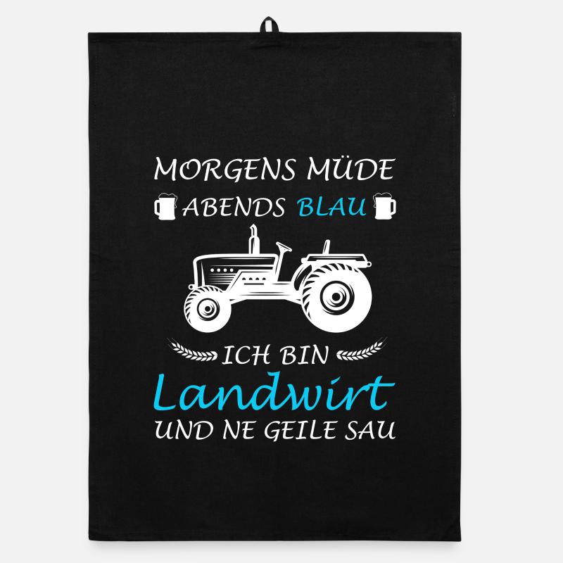 Farmer Agriculture Tractor Tractor Driver Organic dish towel