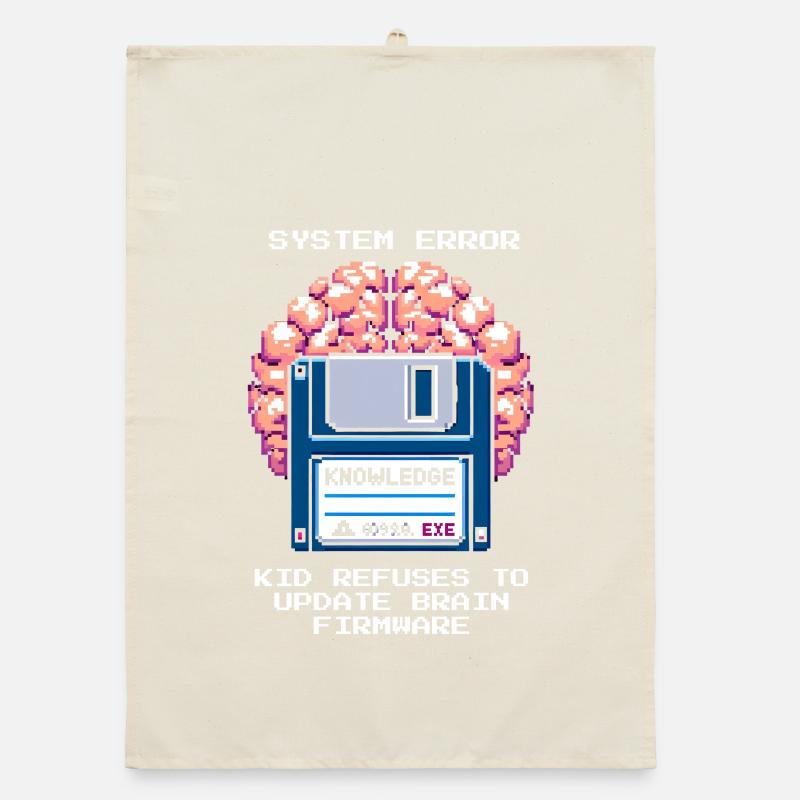 System Error: Update Denied | Homeschool Organic dish towel