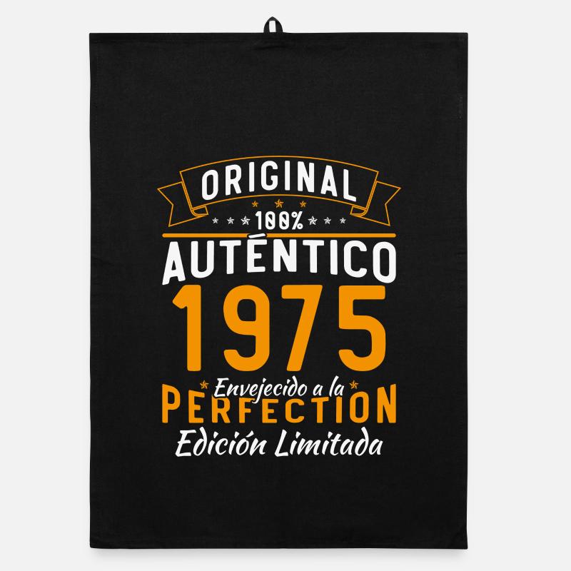 Authentique 1975 Édition Limitée Vintage Torchon bio