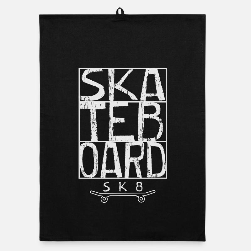 Skateboard Torchon bio
