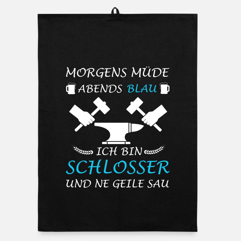 Locksmith Lustig Locksmith's Workshop Master Organic dish towel