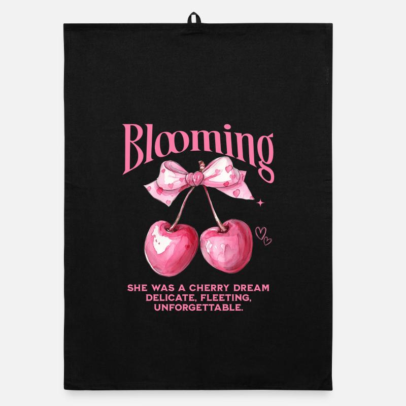 Cherries Cherry fruit Vitamins Sour cherries Organic dish towel