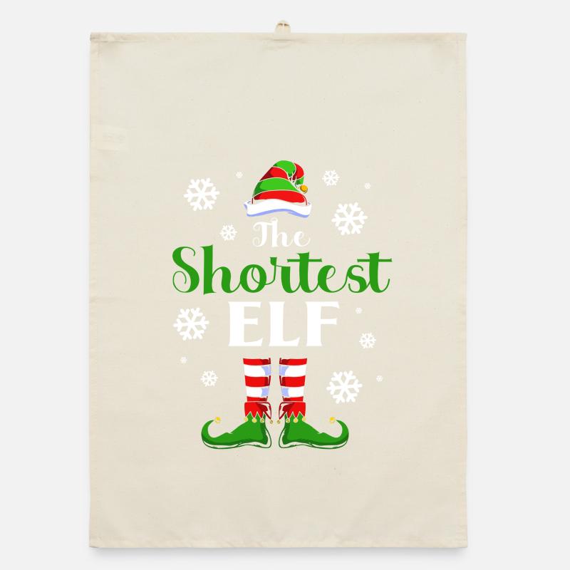 Elfe Elf Weihnachtsgeschenk Organic Geschirrtuch