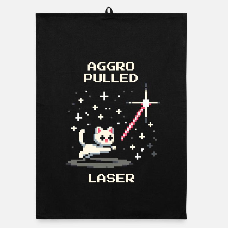 Aggro dessiné : Laser | L’instinct du chat Torchon bio