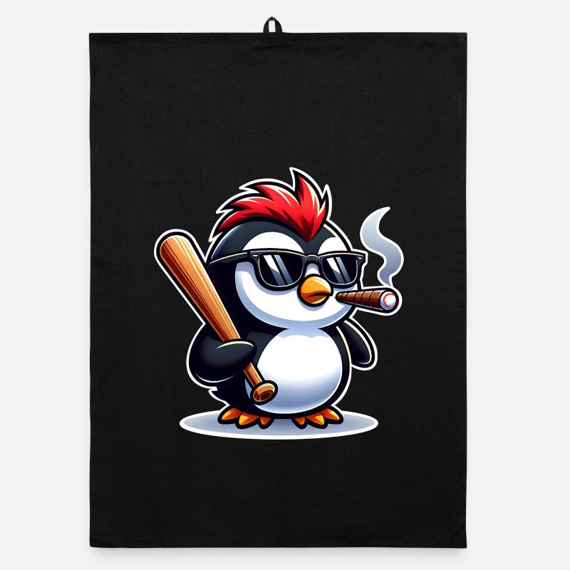 Pinguin  Organic Geschirrtuch