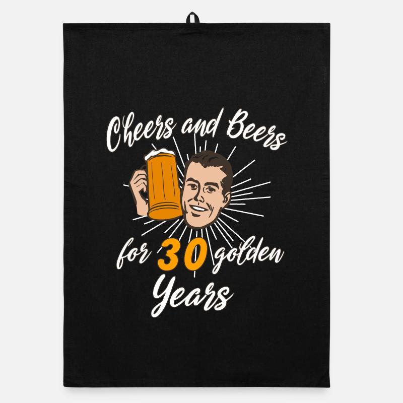 Cheers et bière pour 30 ans d’or Torchon bio
