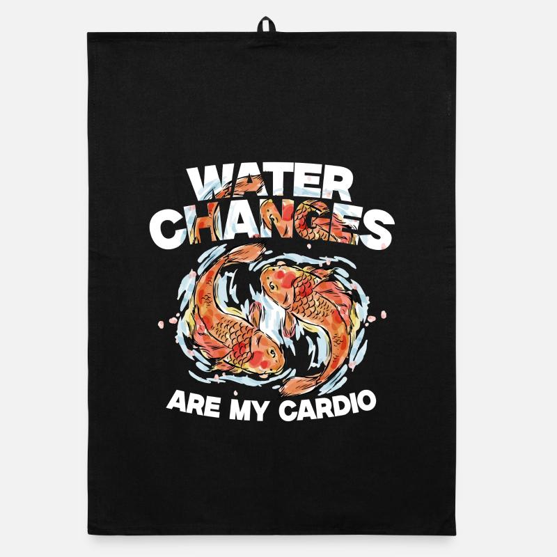 Fish Farmer Fish Farming Water Changes My Cardio Organic dish towel