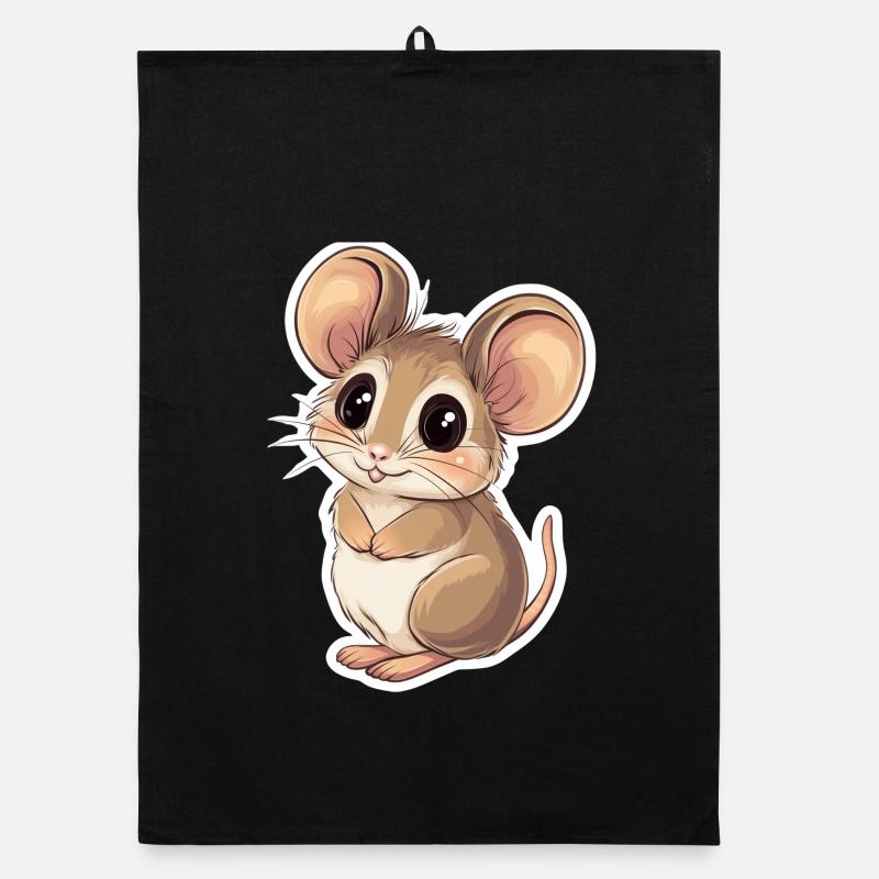 mouse Organic dish towel