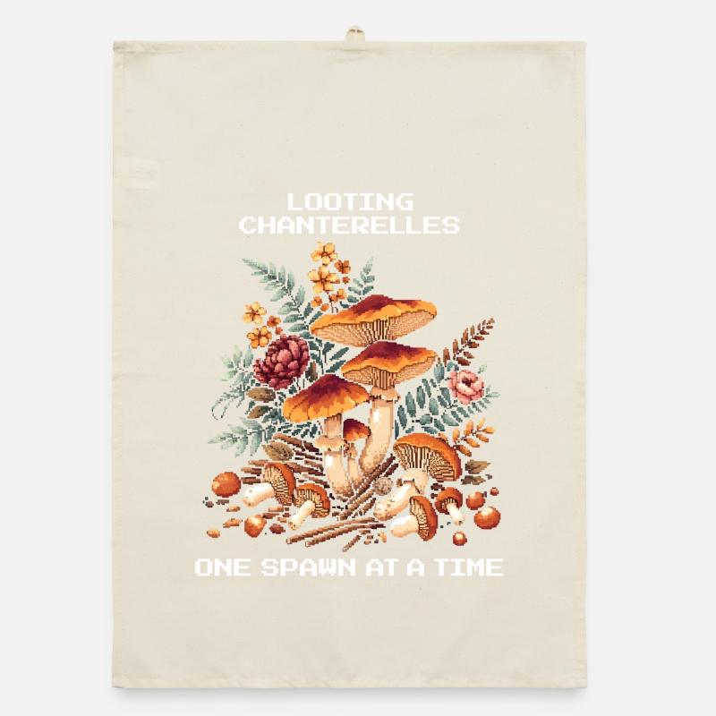 Looting chanterelles | One Spawn at a Time Organic dish towel