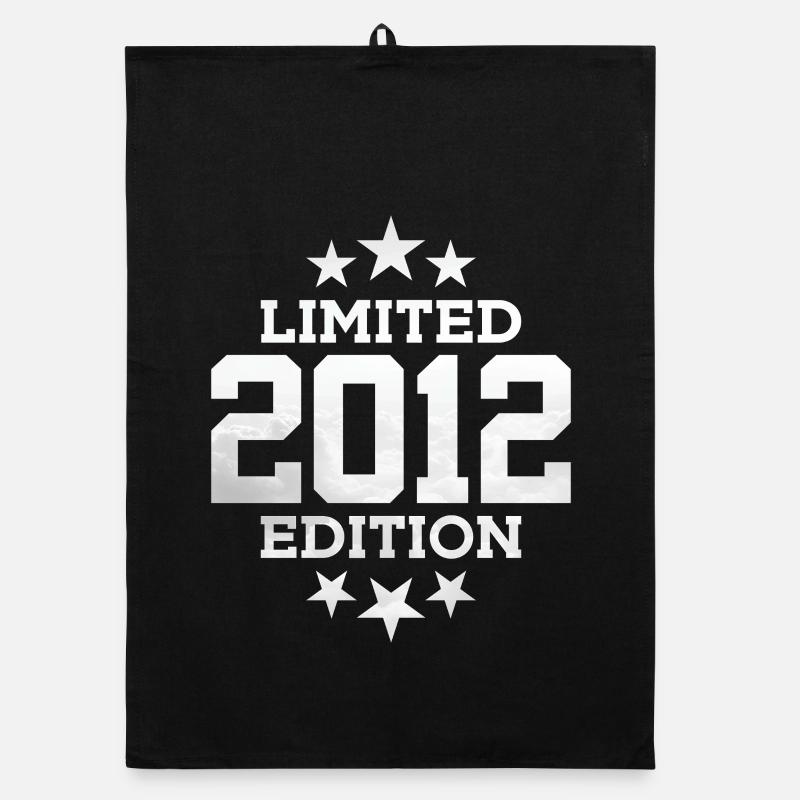 LIMITED EDITION 2012 14TH BIRTHDAY Organic dish towel