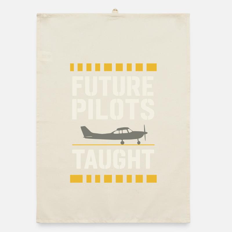 Fluglehrer Cfi Pilot Luftfahrtlehrer Organic Geschirrtuch