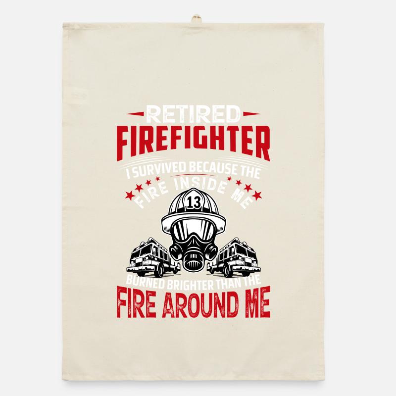 Fireman Organic dish towel