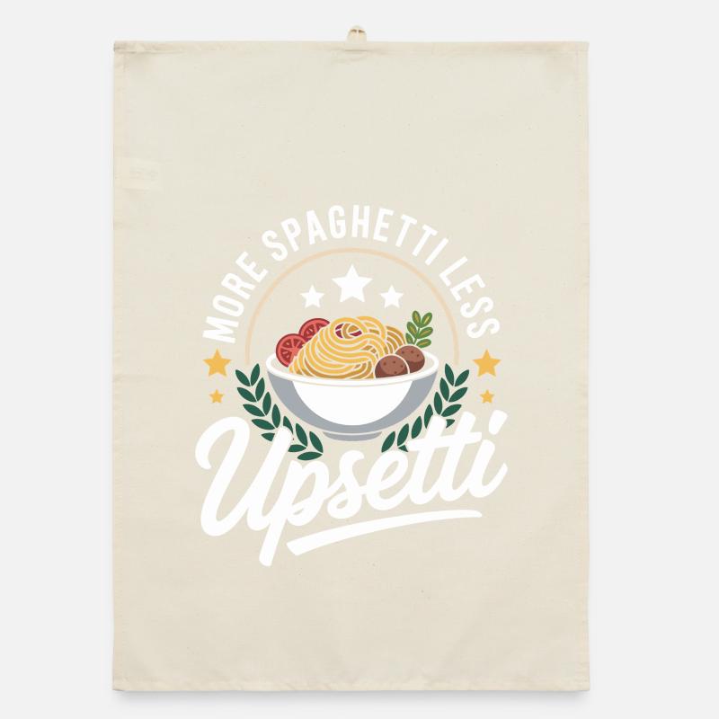 Plus de spaghettis, moins d’upsetti Torchon bio