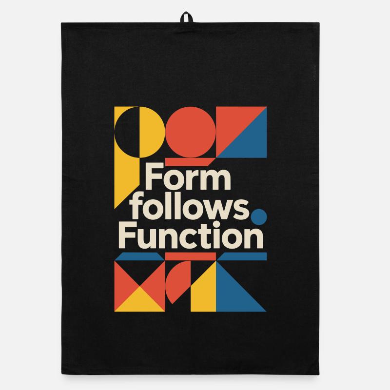 Bauhaus Architecture Architect Organic dish towel