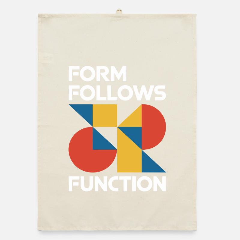 Bauhaus Architecture Architect Organic dish towel