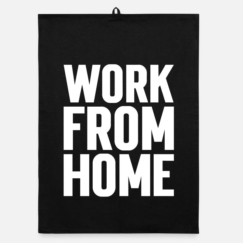 Travail À Domicile Motivant Tee Torchon bio