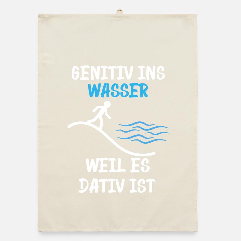 Génitif dans l’eau parce que c’est datif, Torchon bio