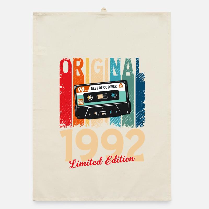 Cassette du 33e anniversaire, octobre 1992 Torchon bio