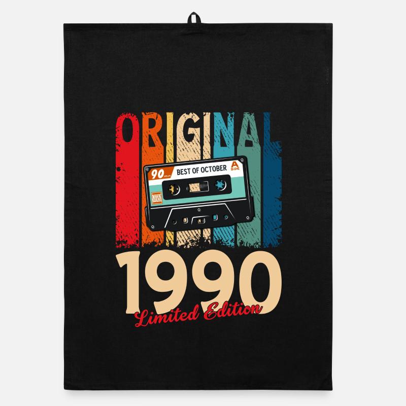 Cassette du 35e anniversaire, octobre 1990 Torchon bio