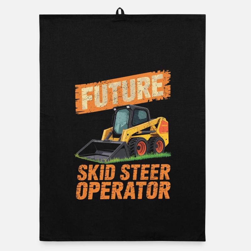 Skid Steer Operator Skid Steer Loader Organic dish towel