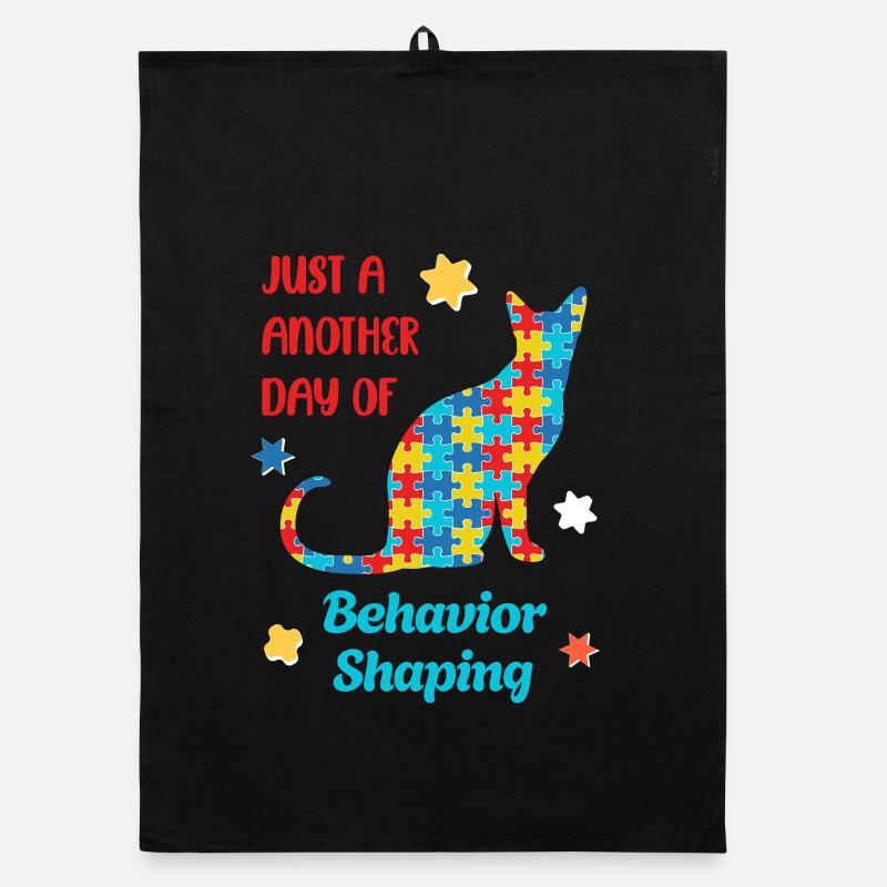 Be Kind – Autismus Bewusstsein Organic Geschirrtuch