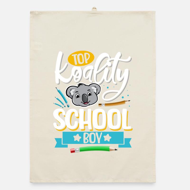Schule Koala Organic Geschirrtuch