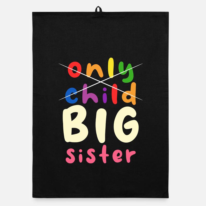 Big Sister Pride Design Organic dish towel