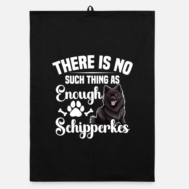 Il n’y a pas assez de Schipperkes Torchon bio