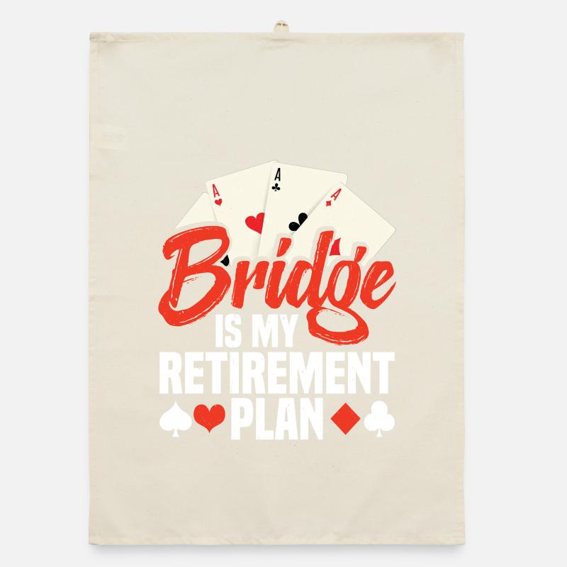 Le pont est mon plan de retraite Torchon bio