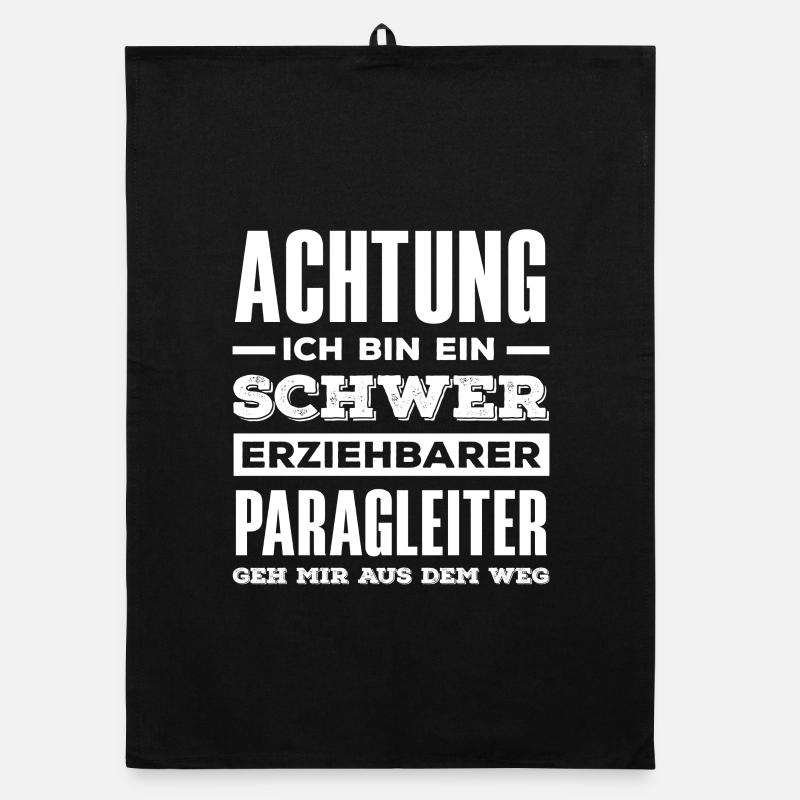 Paragliding Adventure Paragliding Difficult to Educate Organic dish towel