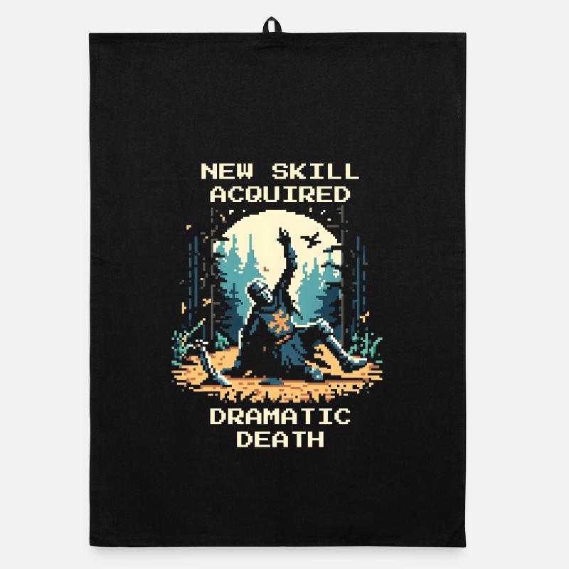 New Ability: Dramatic Death | LARP RPG Organic dish towel