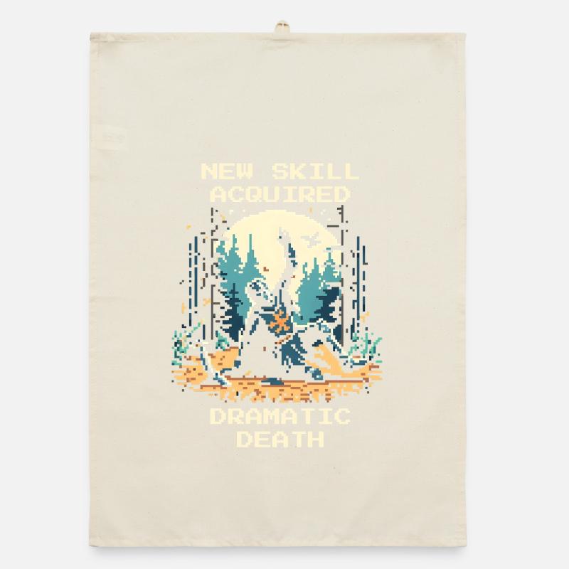 New Ability: Dramatic Death | LARP RPG Organic dish towel