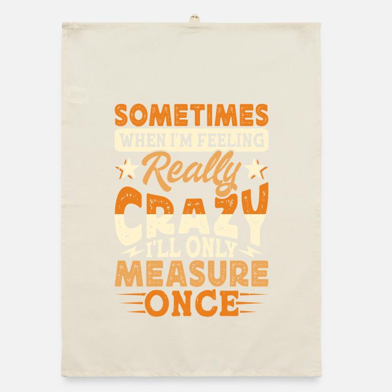 Baumpfleger Holzarbeiter Waldarbeiter Geschenk Organic Geschirrtuch