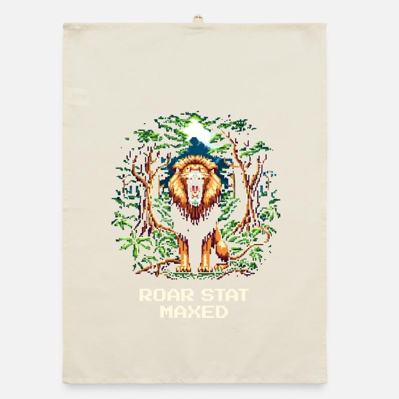 Roar value at maximum | Leo Strength Wilderness Organic dish towel