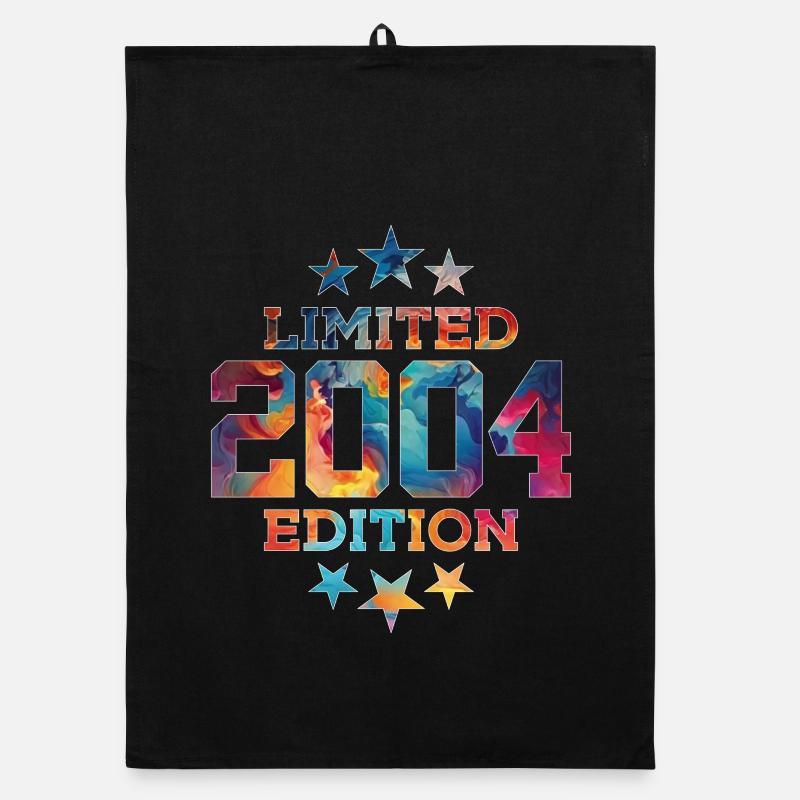 LIMITED EDITION 2004 22ND BIRTHDAY Organic dish towel