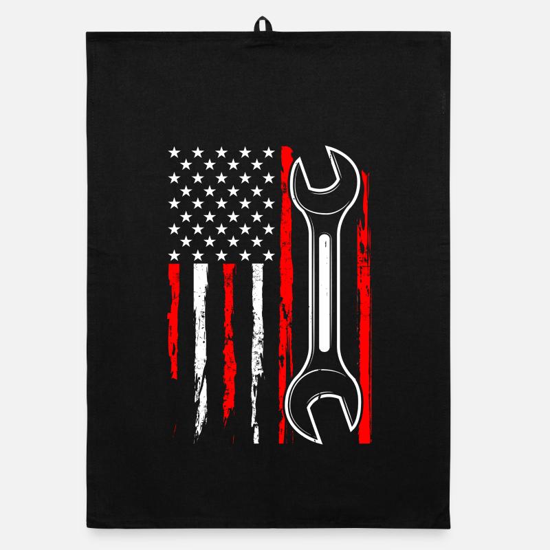 Car Mechanic Mechatronics Technician Screwdriver Gift Organic dish towel