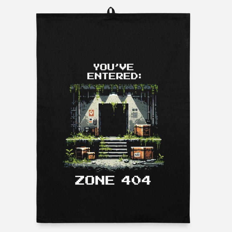 Découverte de la Zone 404 | Localisation non trouvée - Humour Torchon bio