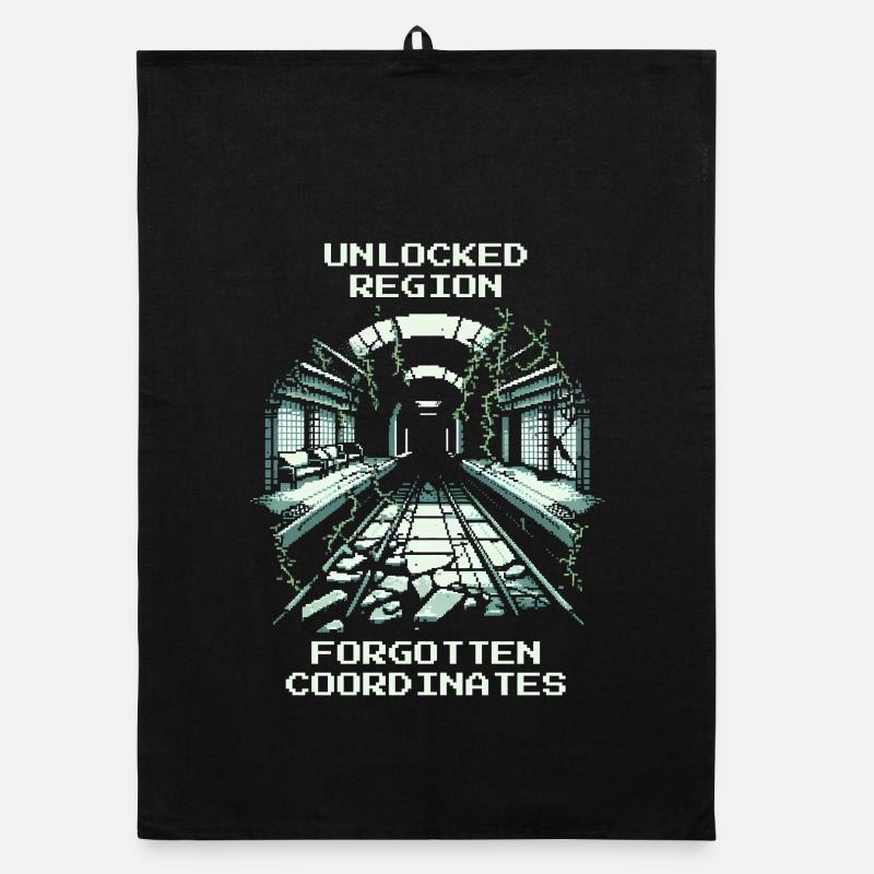 Region Unlocked: Forgotten Coordinates Organic dish towel