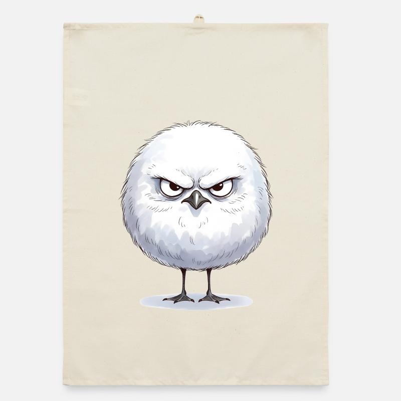 Grim Round Seagull Organic dish towel
