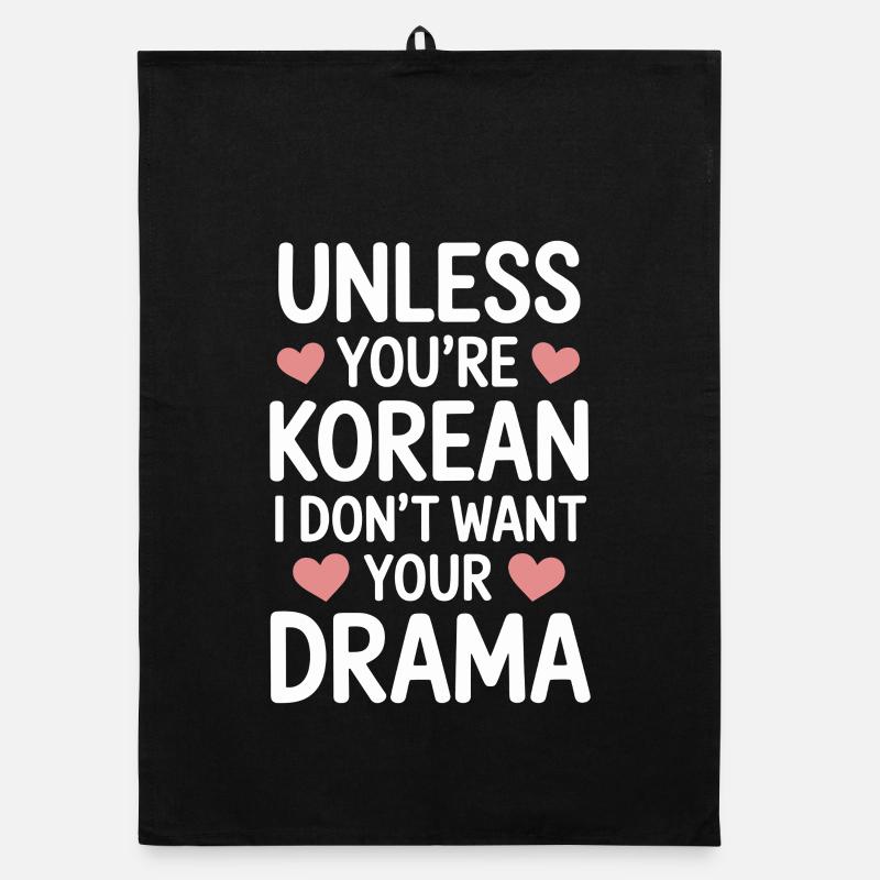 K-Drama Drame coréen : à moins que vous ne soyez coréen Torchon bio