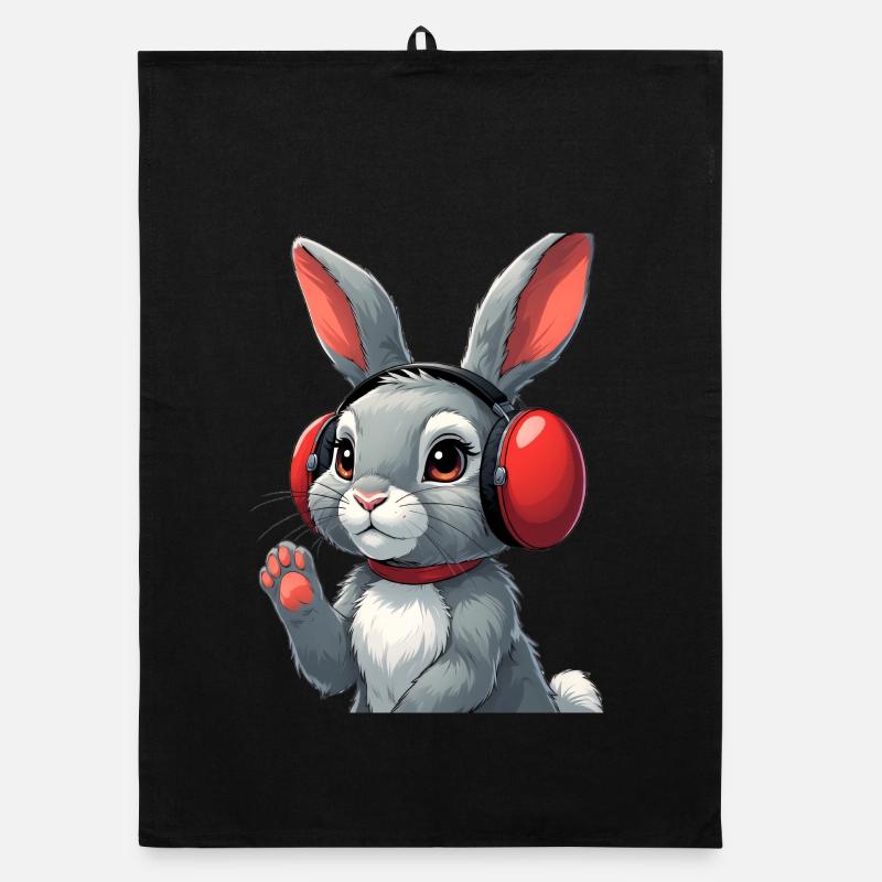 Casque Bunny Cuddly Bunny Torchon bio