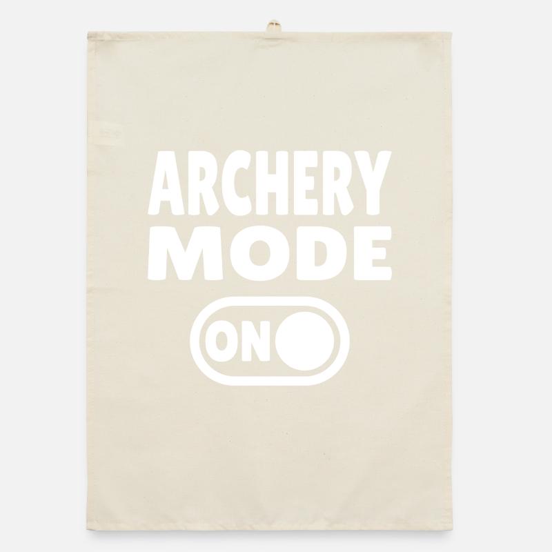 Archery Mode ON Organic dish towel