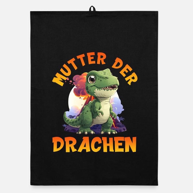 Futures mamans MÈRE DES DRAGONS Drôle Torchon bio