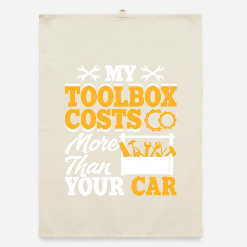 Mechanic Mechatronics Technician Screwdriver Gift Organic dish towel