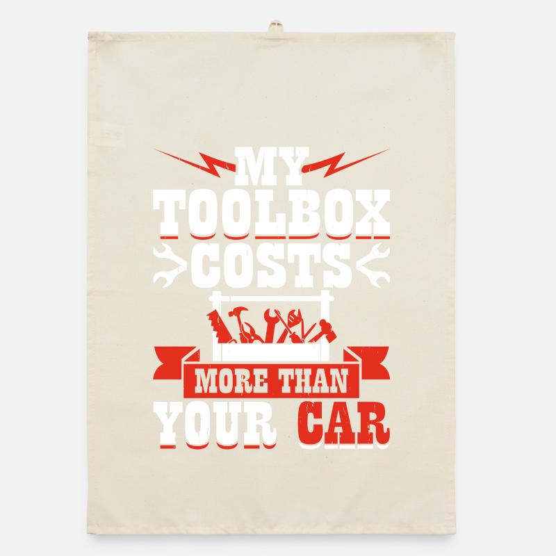 Mechanic Mechatronics Technician Screwdriver Gift Organic dish towel