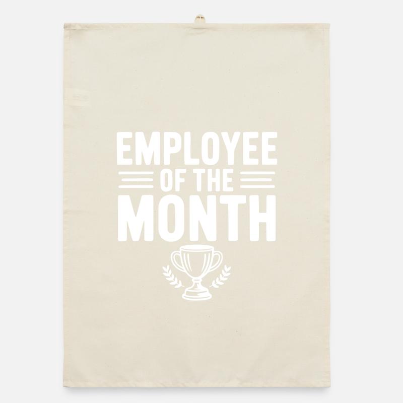 Mitarbeiter des Monats Organic Geschirrtuch