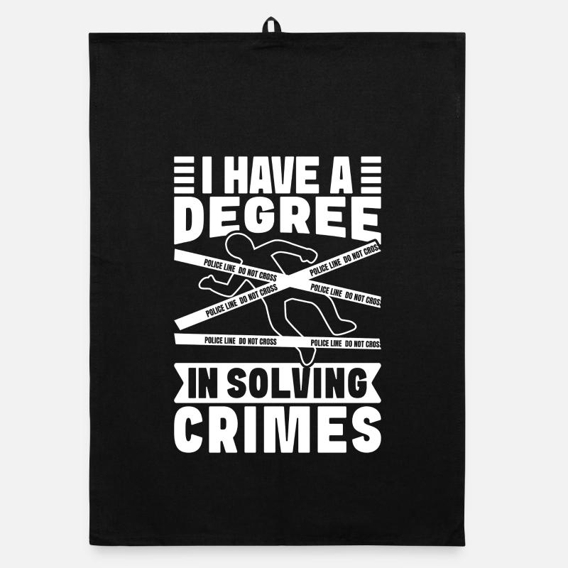 Forensic Analyst Have Degree In Solving Crimes Organic dish towel