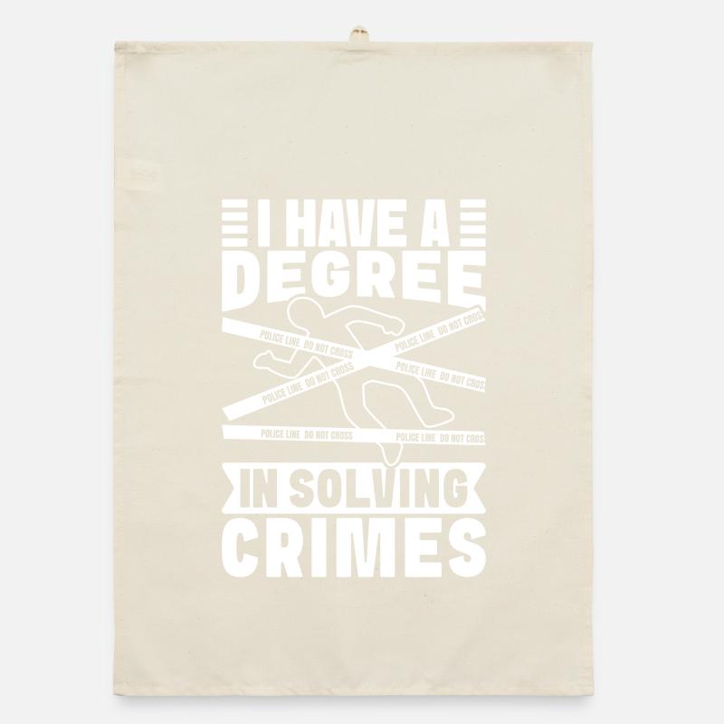 Forensic Analyst Have Degree In Solving Crimes Organic dish towel